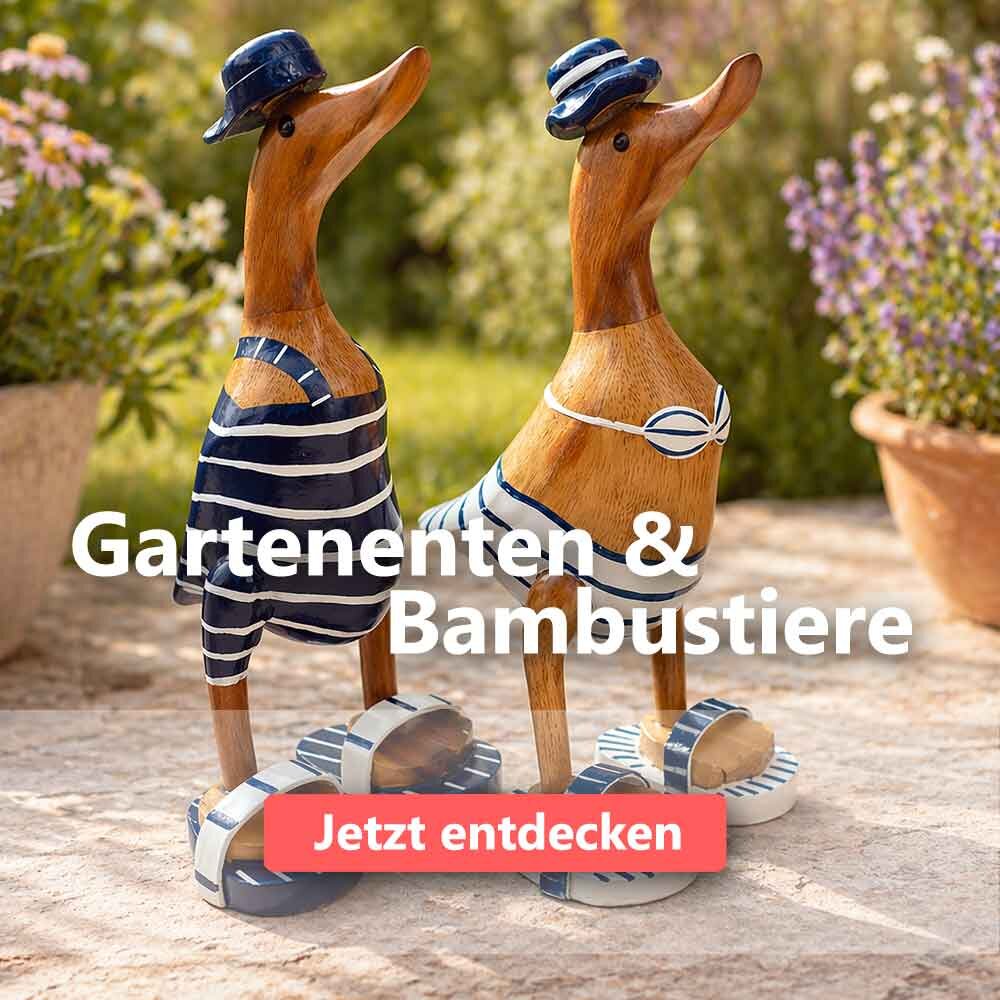 Gartenenten & Bambustiere