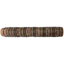 Armbandrolle natur, mit 25 Armbändern