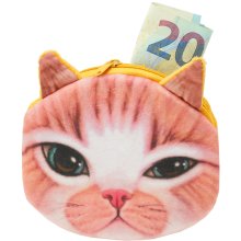 Wallet, animal bag, cat