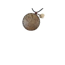 little bag coconut, elephant, Ø 8 cm