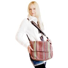 shoulder bag, colorful, size: 35 x 33 cm
