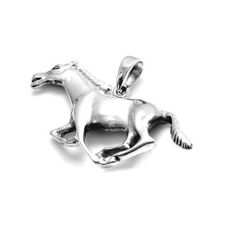 Anhänger "Pferd", Silber, ca. 50 x 20 mm