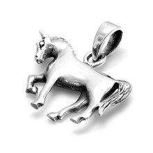 Anhänger "Pferd", Silber, ca. 25 x 15 mm