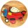 Childrens stool "propeller plane"