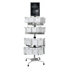 display "Silver Style", complete rotating stand