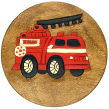 Childrens stool "Fire truck"