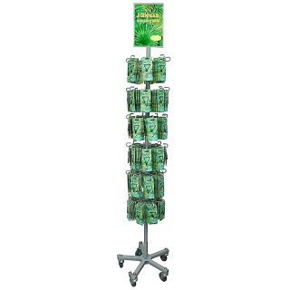 display "Jungle collection", complete rotating stand