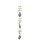 wind chimes "shell", large, blue, ca. 100 cm
