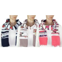maloo Scarf butterfly, in various colors