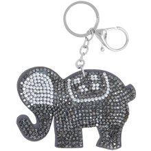 Schlüsselanhänger "Elefant" grau