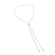 Halskette "Seestern", Ø: 15 mm, Farbe: gold