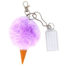 Ice Cream Keychain, color: violet