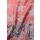 Schal mit Stern Motiv kamienrot"Jaquard", 70 x 180 cm, 55% Viskose, 45% Acryl