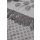 Schal "Jaquard", silbergrau, Punktmuster, 70 x 180 cm, 55% Viskose, 45% Acryl