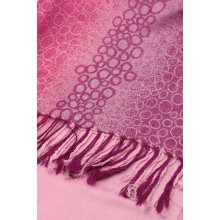 Schal "Jaquard", rosa-pink-purple, 70 x 180 cm,...