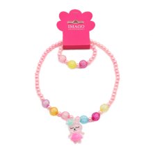 childrens jewelery set "bunny", necklace and...