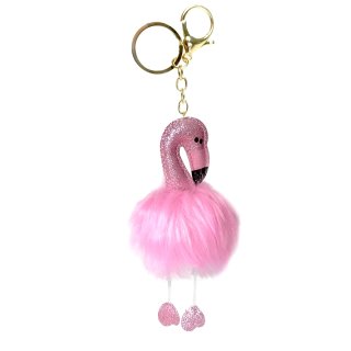 Keychain flamingo