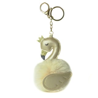 Keychain swan
