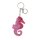 Schlüsselanhänger Seepferd - rosa