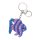 Schlüsselanhänger Fisch - blau