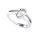 Edelstahlring "Crystal", Höhe: 6 mm, U: 55 mm