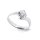 Edelstahlring "Crystal", Höhe: 9 mm, U: 55 mm