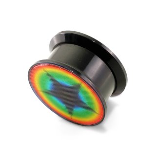 Ear Plug "3D-Effekt" Acryl, Ø 16 mm