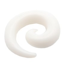 Expander Dehnungsspirale Silikon, Ø 12 mm, weiß