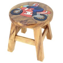 Childrens stool "Motorcycle"