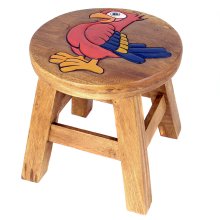 Childrens stool "Parrot"