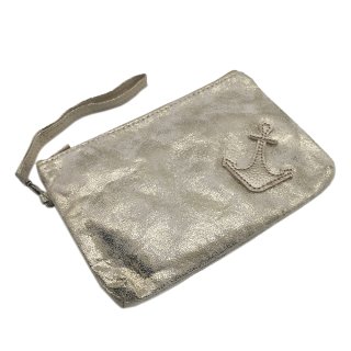 Bag gold with anchor