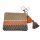 kleine Tasche orange/braun