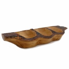 Wooden bowl, 46x20x8 cm