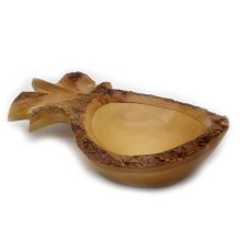 Wooden bowl, Ananas little, 20x13x5 cm