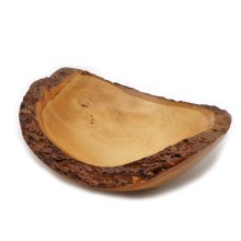 Wooden bowl  big, ca 26x24x9 cm