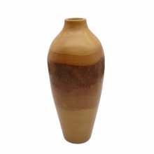 Wooden vase  ca 30x 13x8 cm
