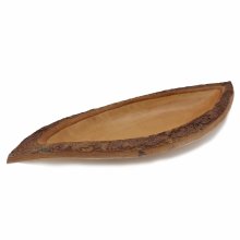 Mango wood bowl "leaf large"