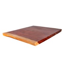 Tischplatte mit Baumkante, Stärke  5 cm, ca. 90 x 80 cm