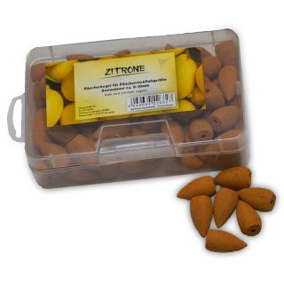 Incense cones, lemon
