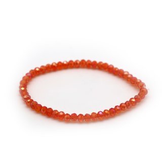 bracelet, orange red