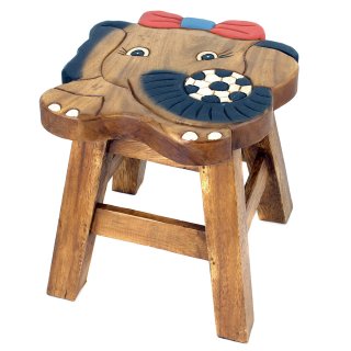 Kinderhocker Elefant m. Ball
