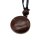 Necklace coconut wood, stainless steel