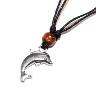 Halskette mit Anhänger "Delfin"