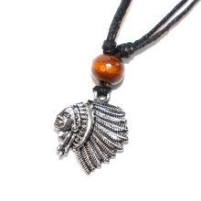Necklace with pendant "Indian"