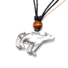 Necklace with pendant "polar bear"