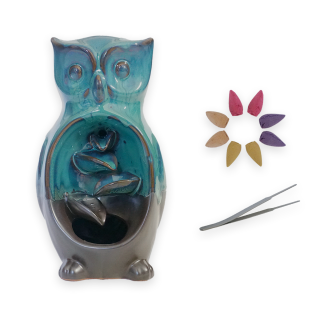 incense fountain owl