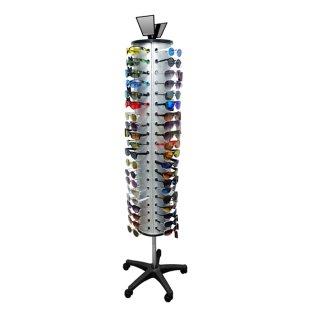 Display "Sunglasses" - Completely equipped rotating stand