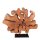 Wooden decoration on stand