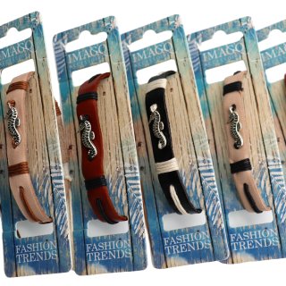 Armband Seepferdchen, mit 35 Armbändern