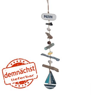 wind chimes "Moin" boat